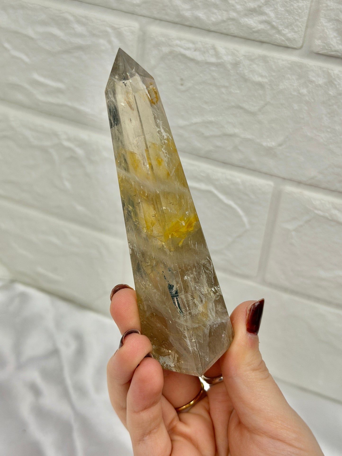 You pick! Smoky golden healer obelisks from Brazil