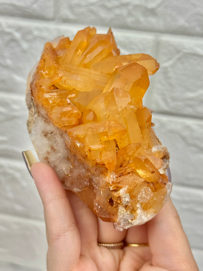 You pick! Tangerine quartz from Brazil