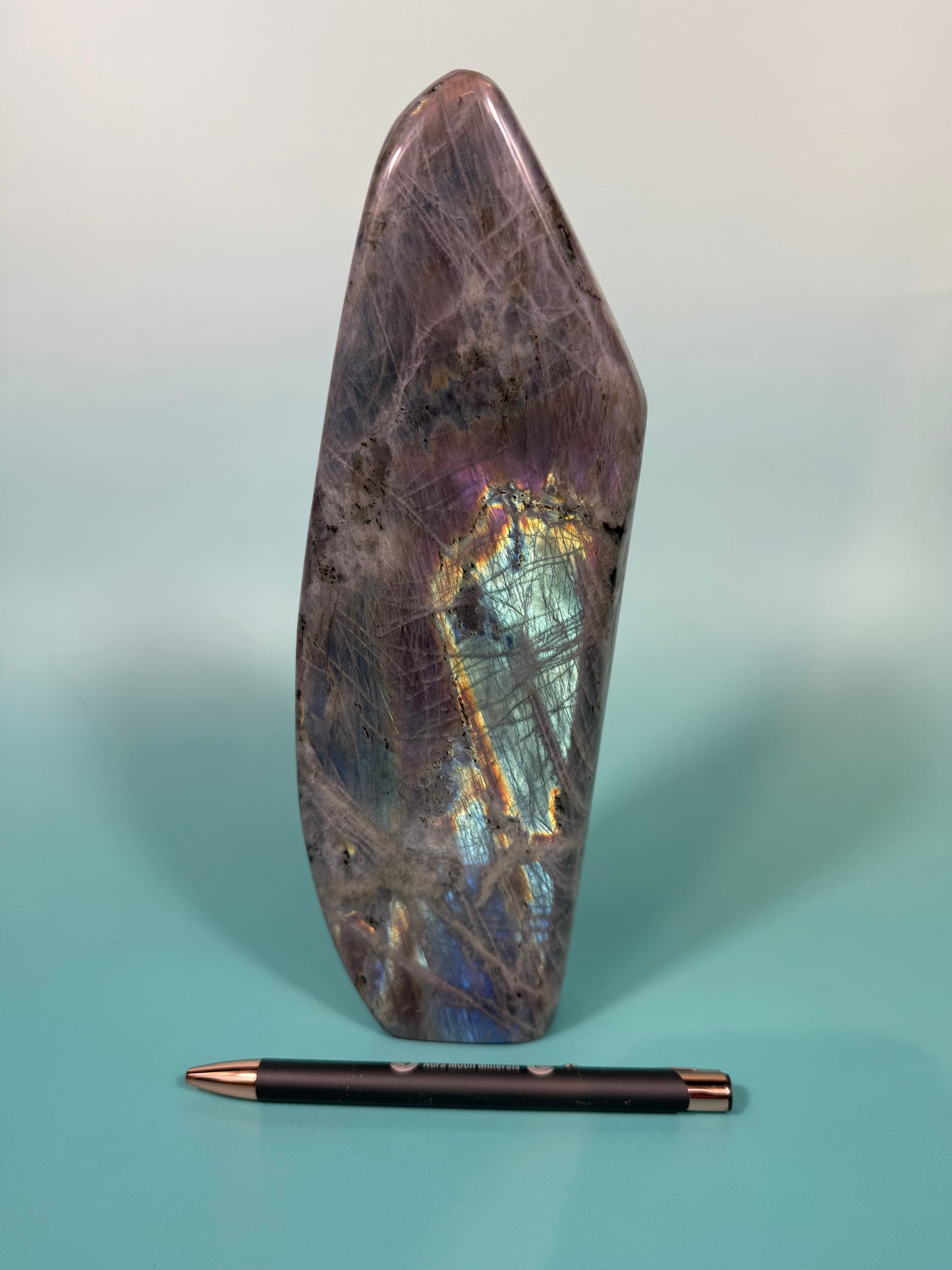 Incredible “unicorn” flash labradorite Freeform B