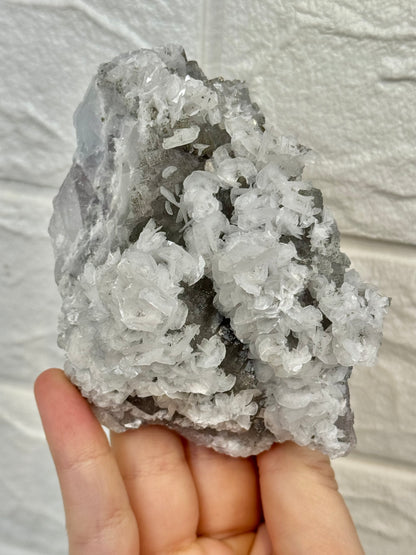 You pick! Pyrite included fluorite with calcite from China