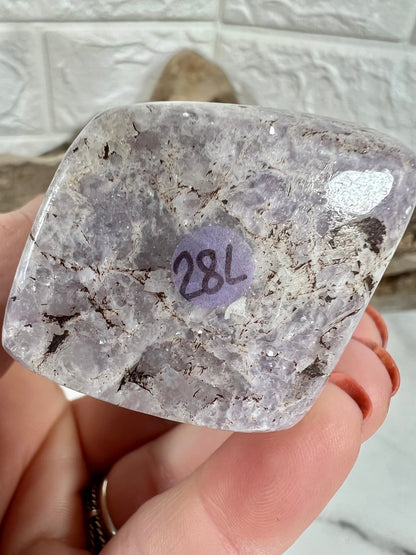 Lilac lepidolite Freeform L