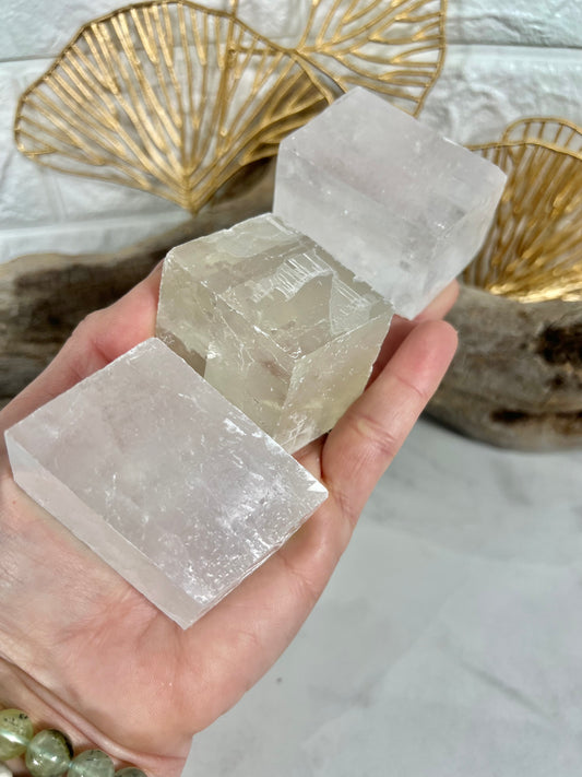 1 SM raw optical calcite block