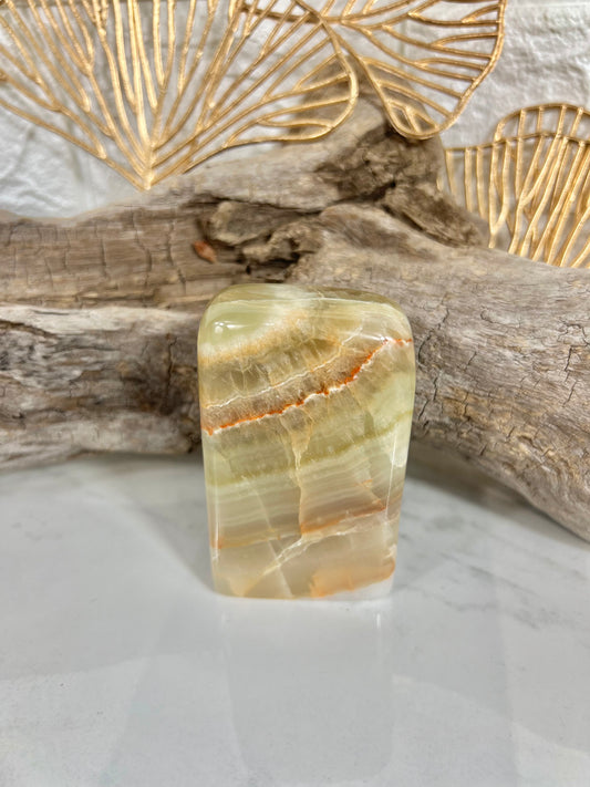 Stunning green calcite Freeform E