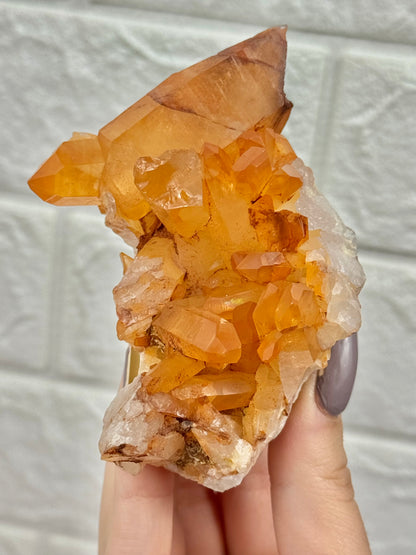 You pick! Tangerine quartz from Brazil