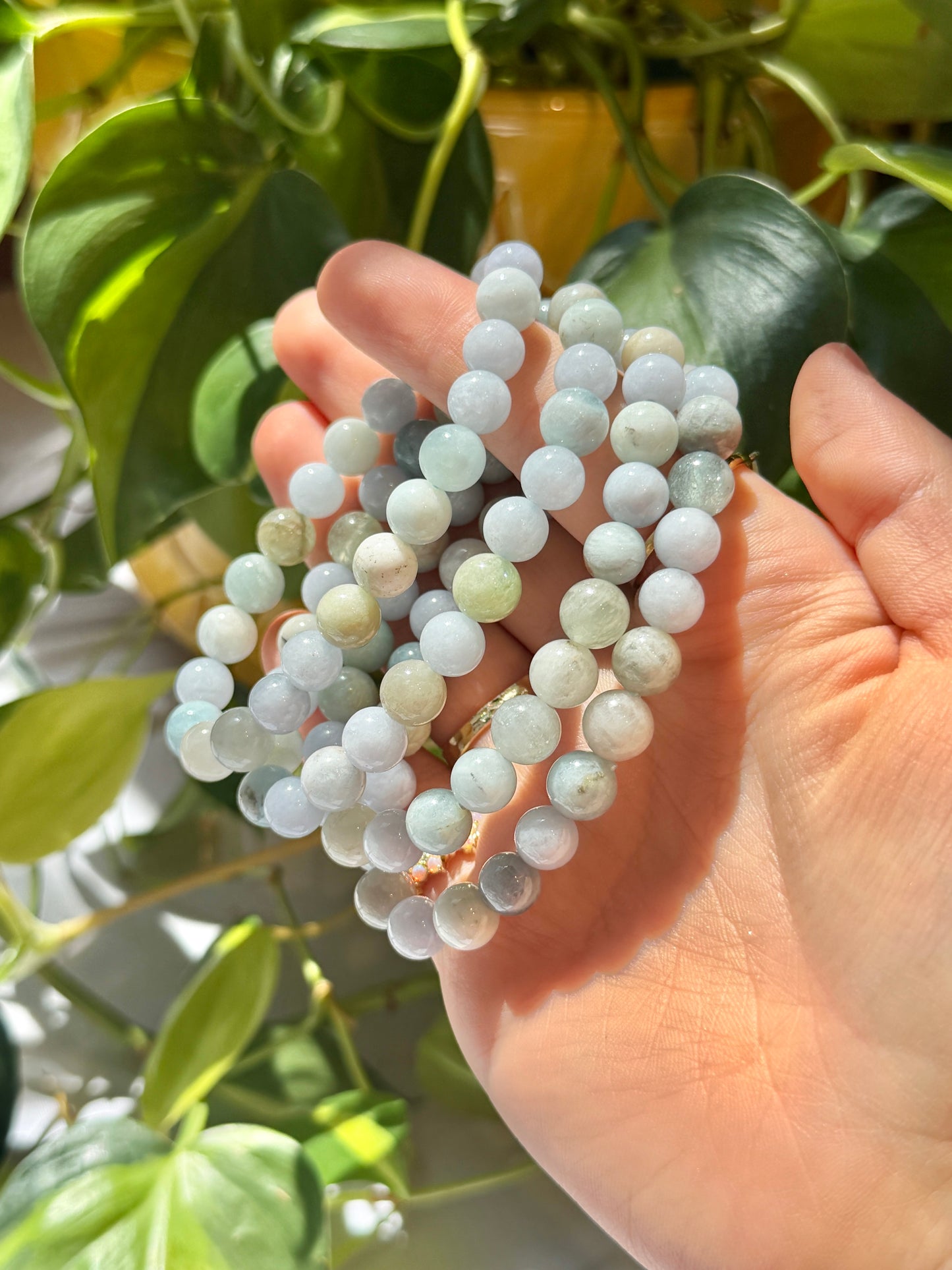 8MM Aquamarine bracelet