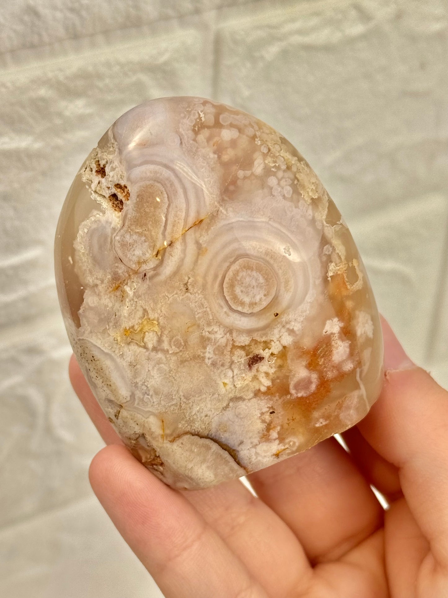 You pick! Flower agate Freeform’s from Madagascar