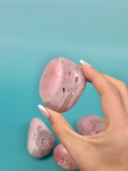 1 pink opal Freeform from Peru