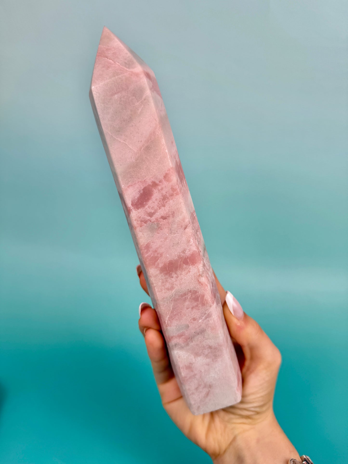 1 pretty pink opal tower