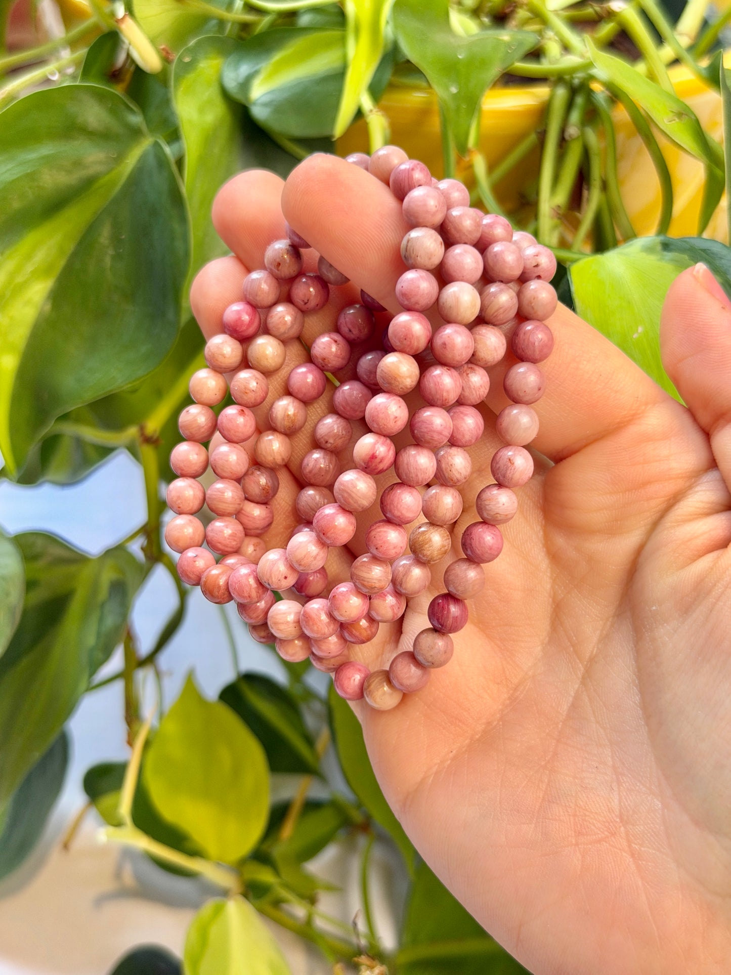 6MM Rhodonite bracelet