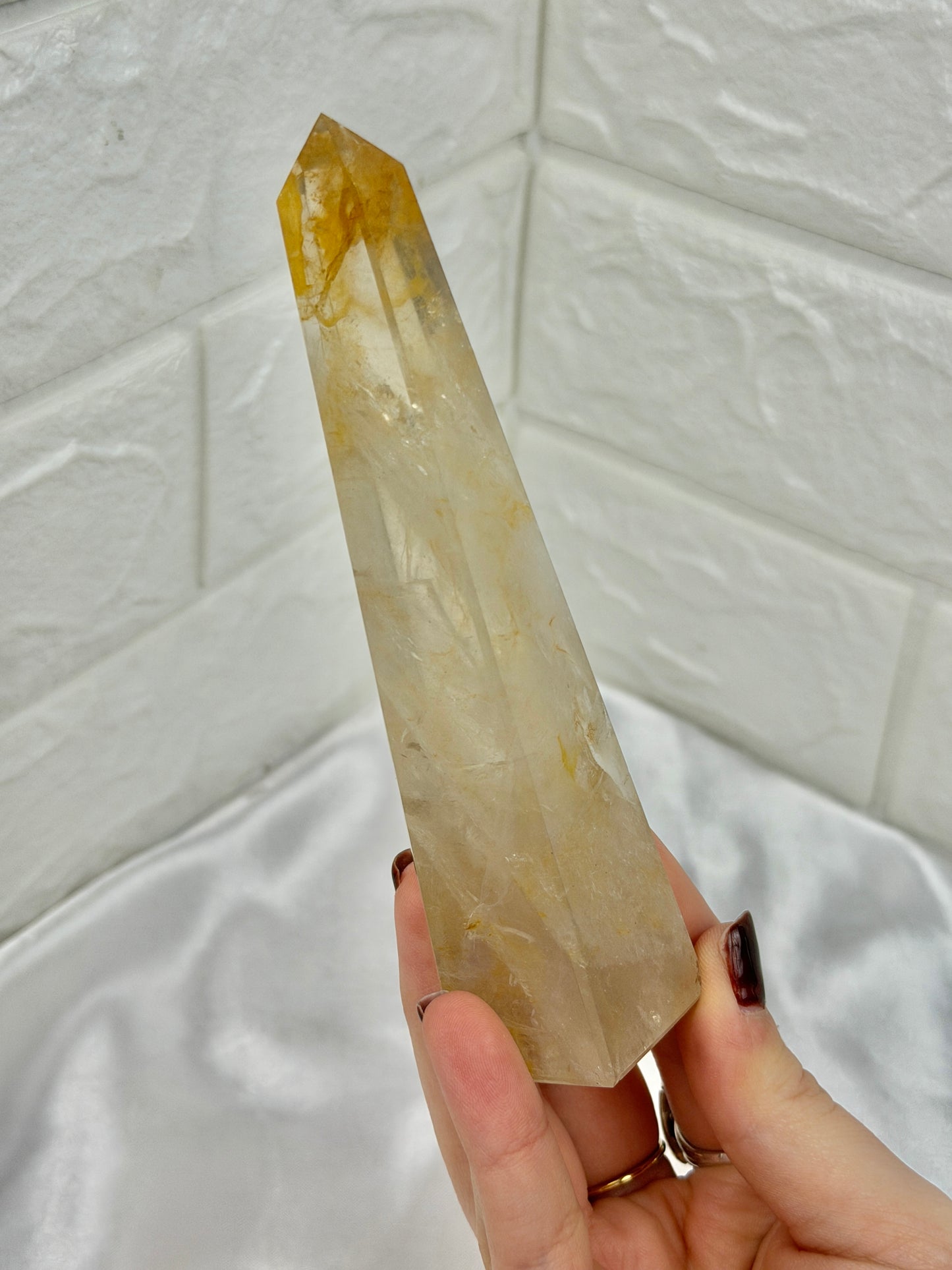 You pick! Smoky golden healer obelisks from Brazil