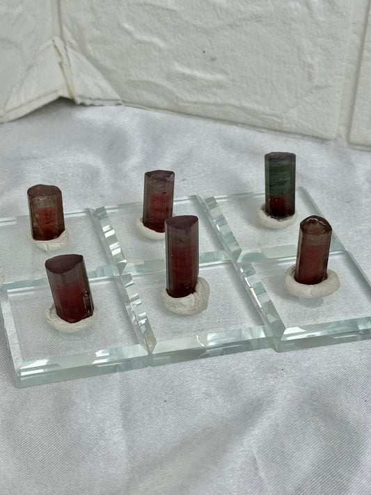 You pick! Juicy watermelon tourmaline specimens from Afghanistan