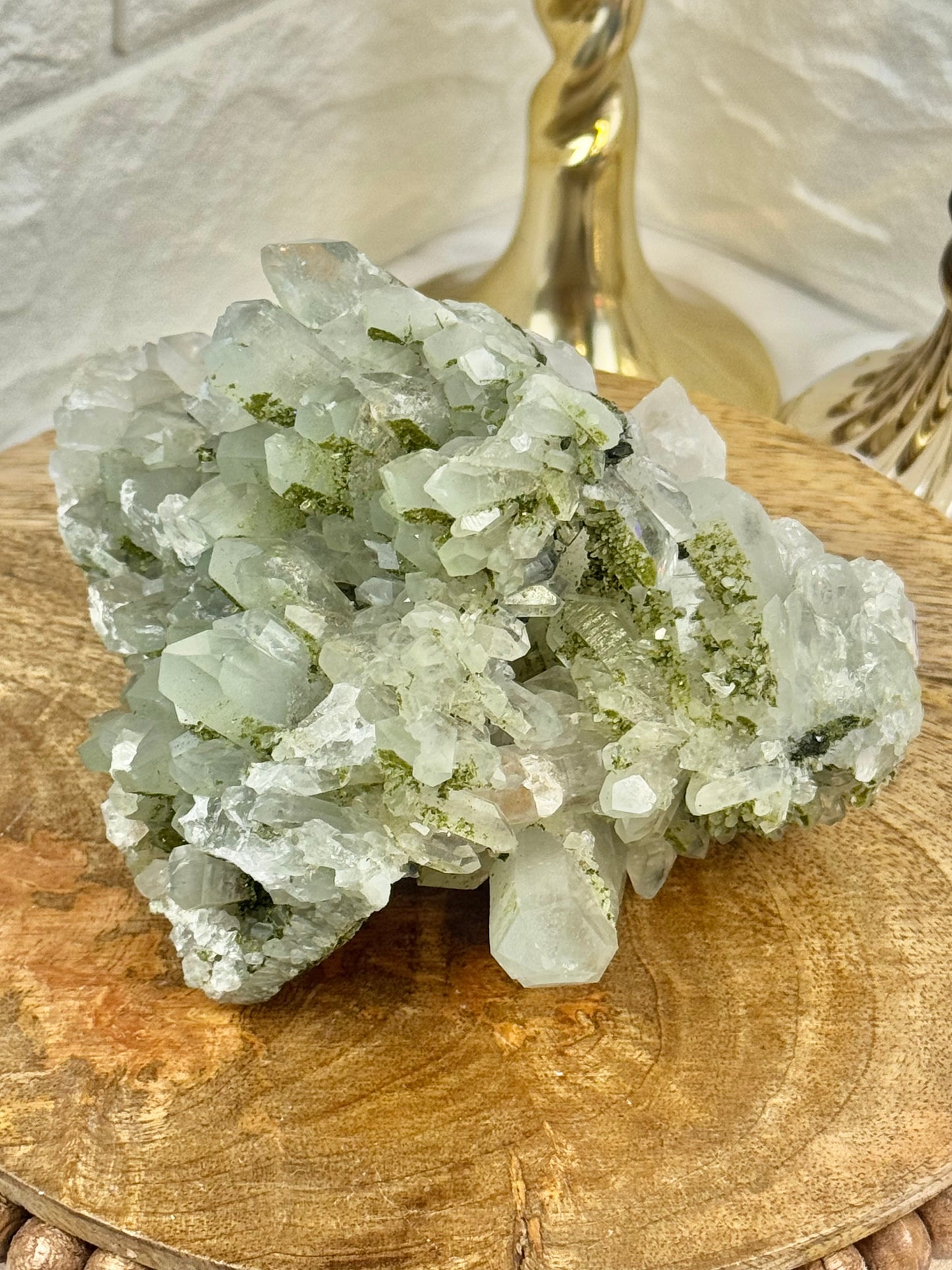 Insane Chlorite x Quartz x Epidote specimen from Anatolia, Turkey