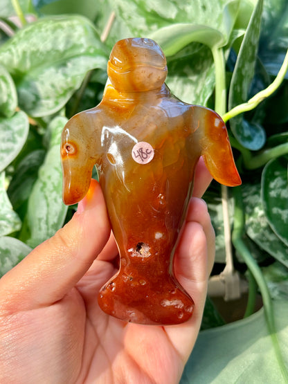 Heated carnelian manatee C