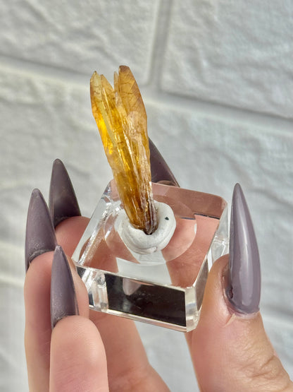 You pick! Amber calcite specimens from Vietnam