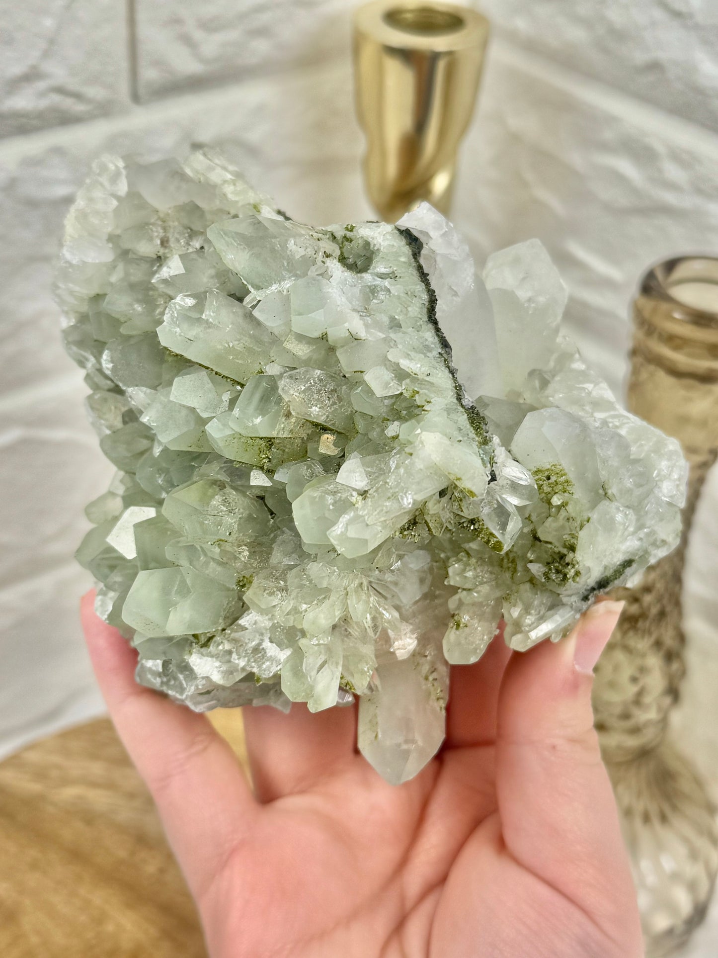 Insane Chlorite x Quartz x Epidote specimen from Anatolia, Turkey