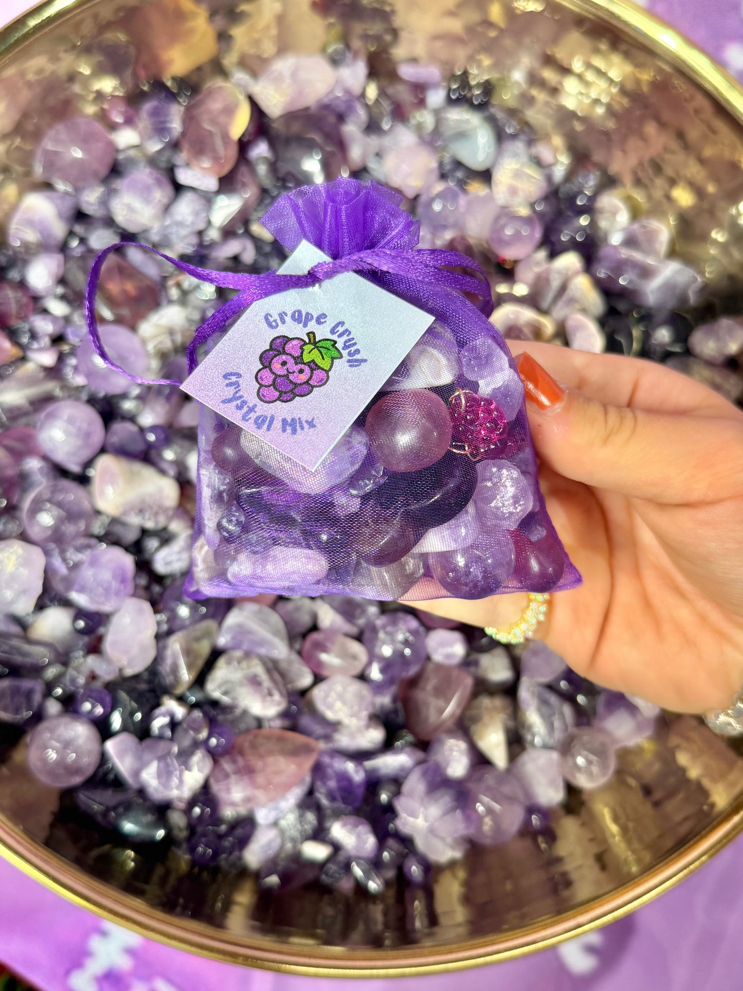 ✨NEW✨ grape crush crystal confetti mix 🍇🎉