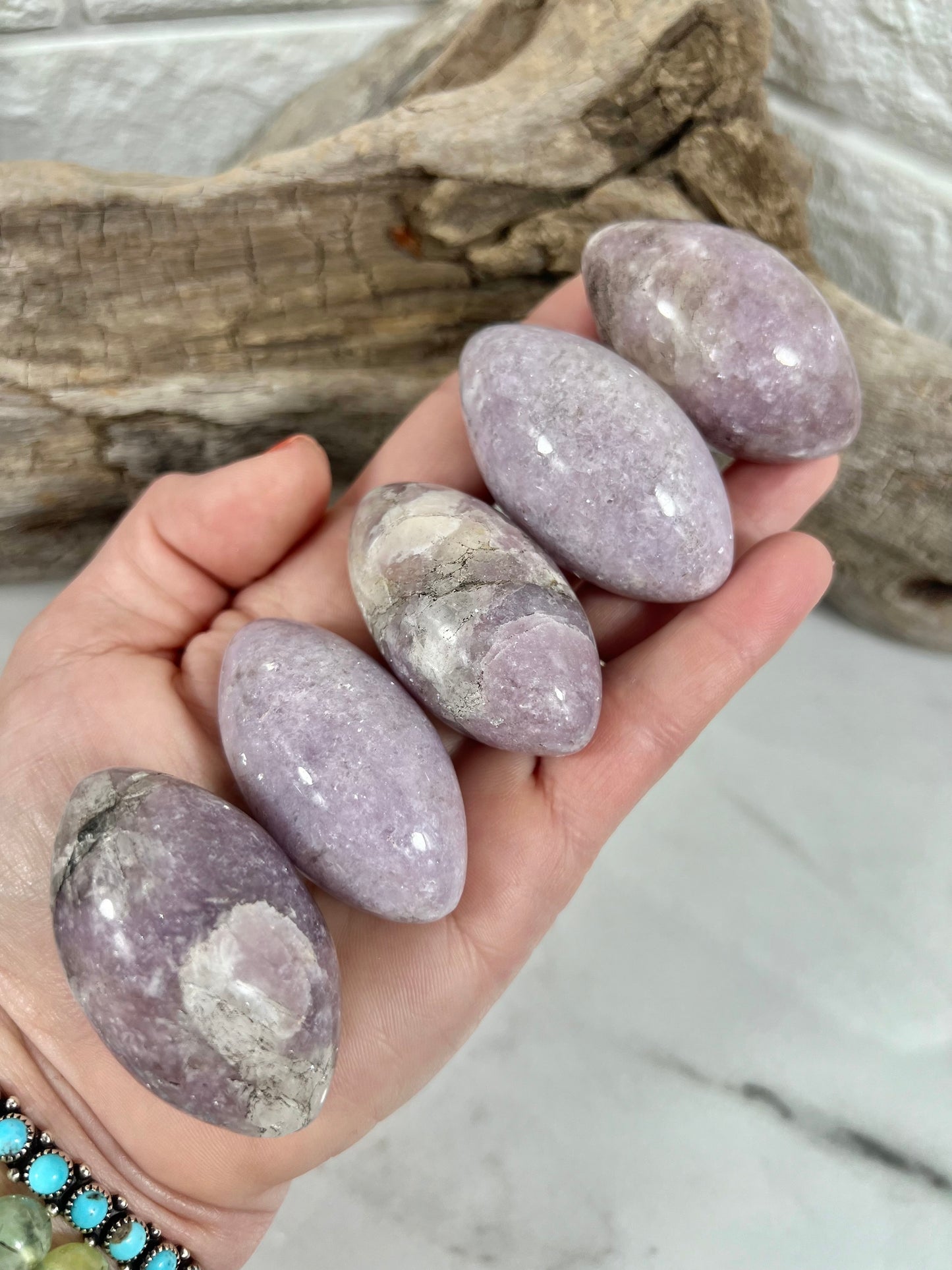 1 lilac lepidolite shiva