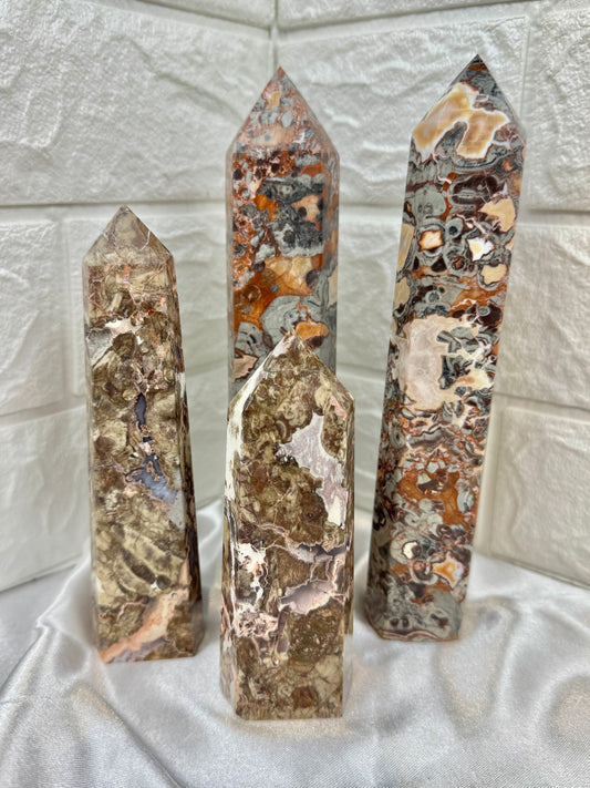You pick! Money agate towers from Indonesia