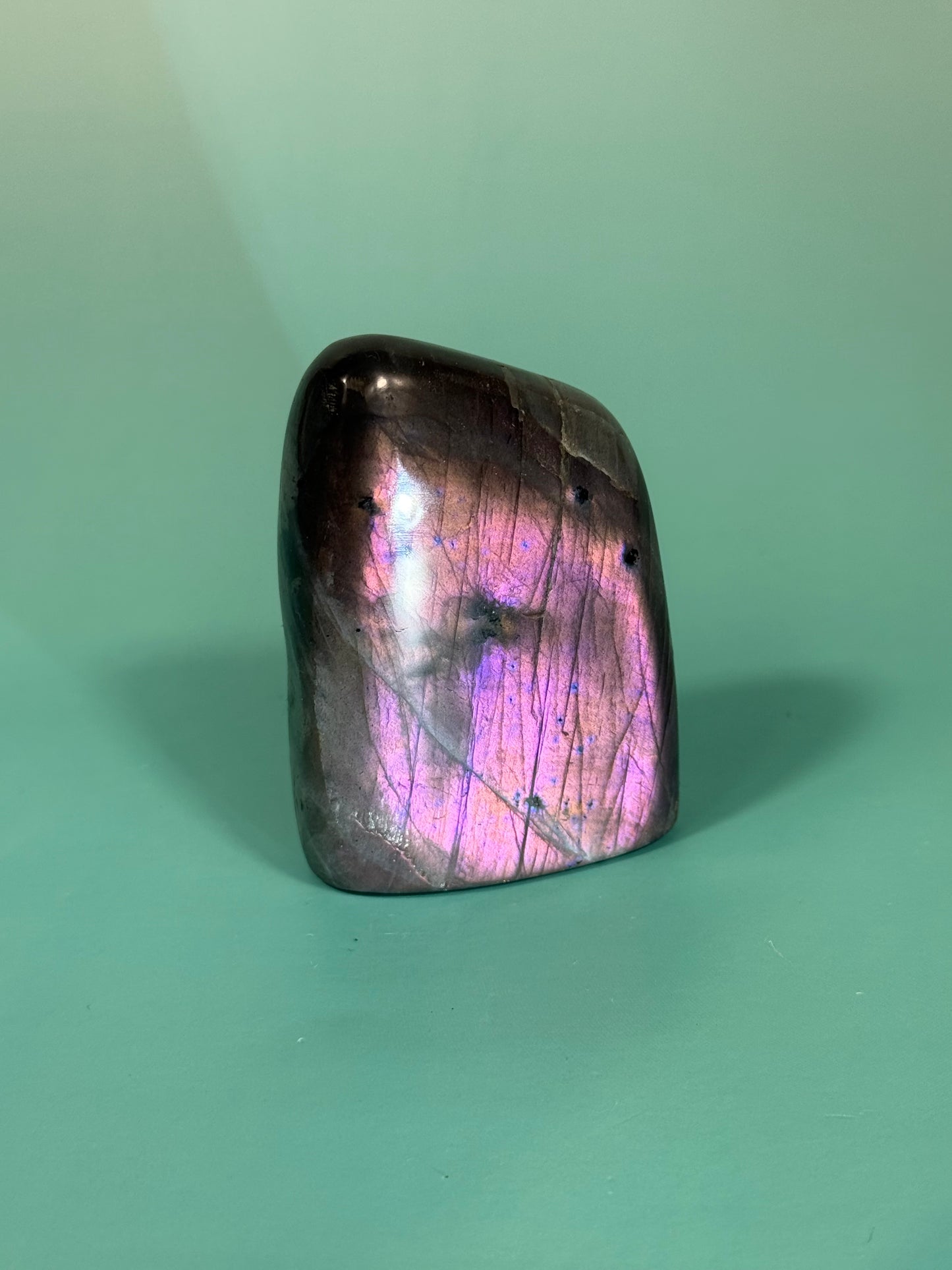 Purple flash Labradorite freeform V