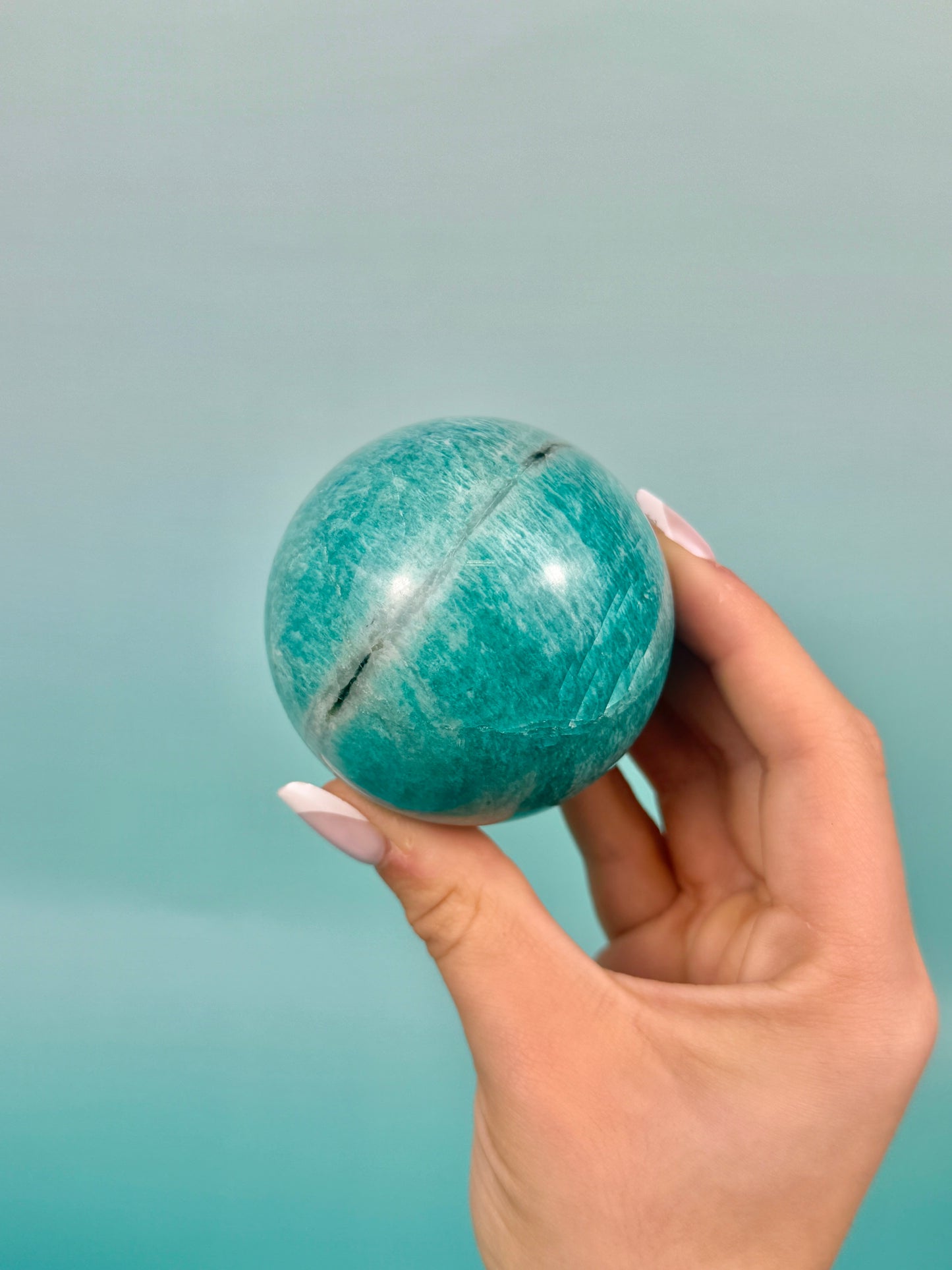 You pick! Beautiful amazonite spheres