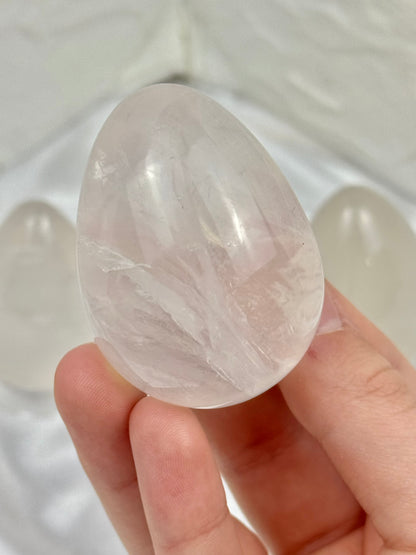 1 gemmy girasol quartz egg