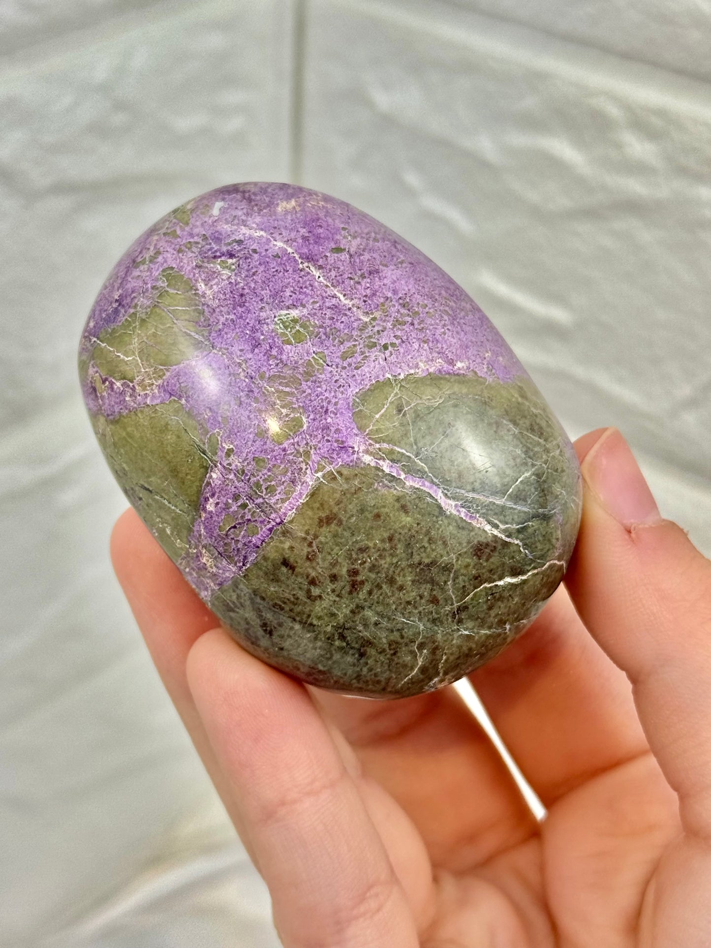 You pick! Stichtite palmstones from South Africa