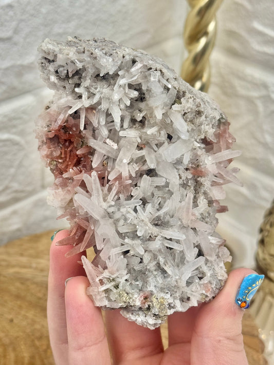 Insane Ferruginous quartz w/crystalized Epidote from the San Felipe Mine, in La Libertad, Peru