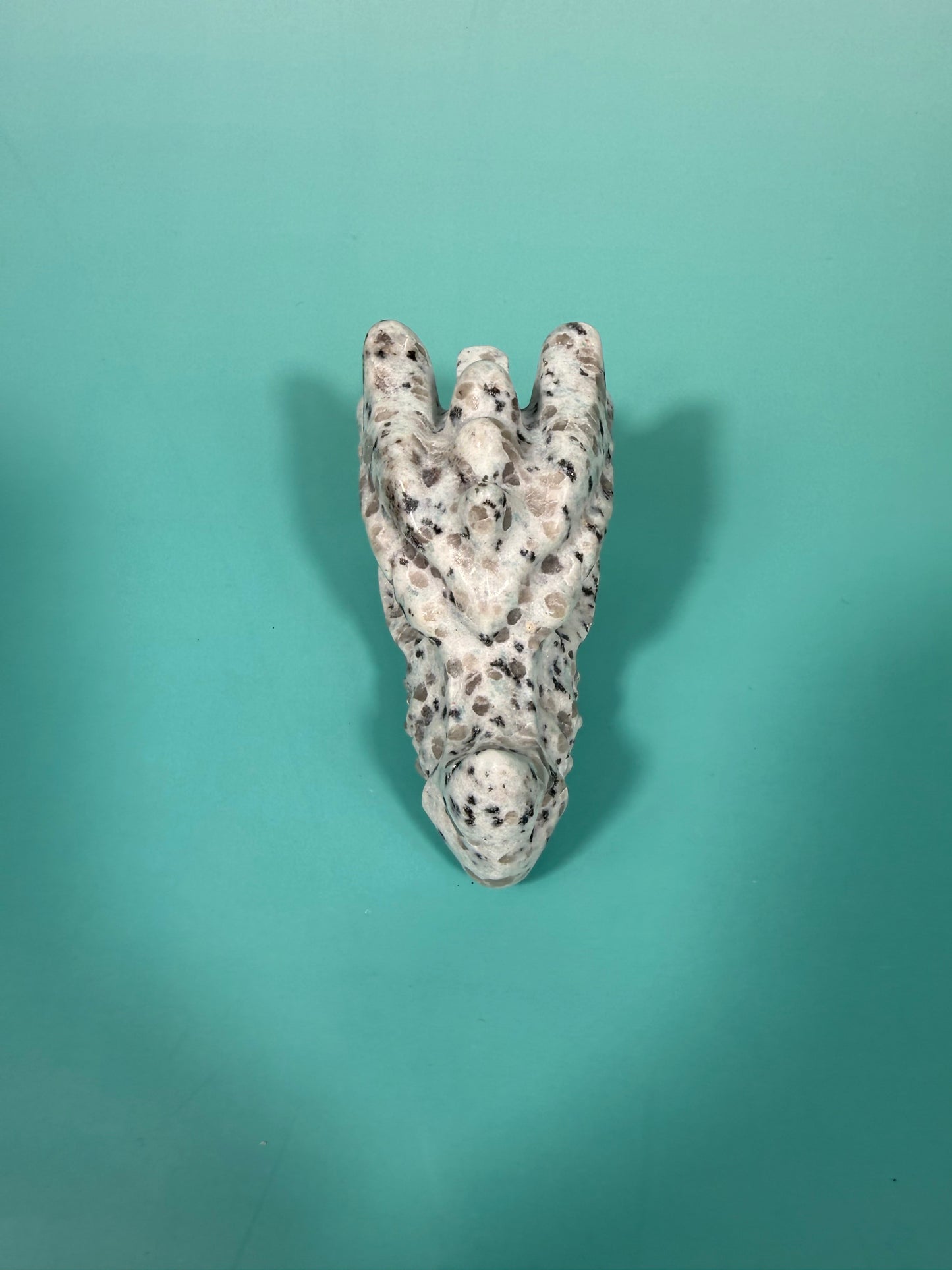 Kiwi jasper dragon head