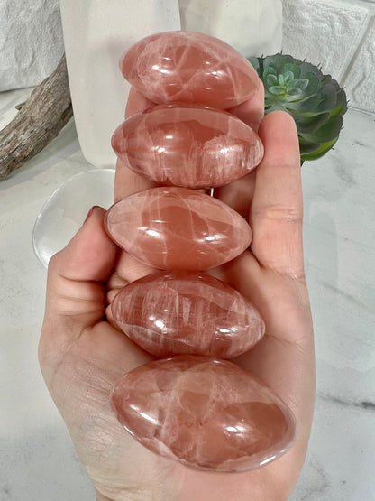 1 strawberry calcite shiva