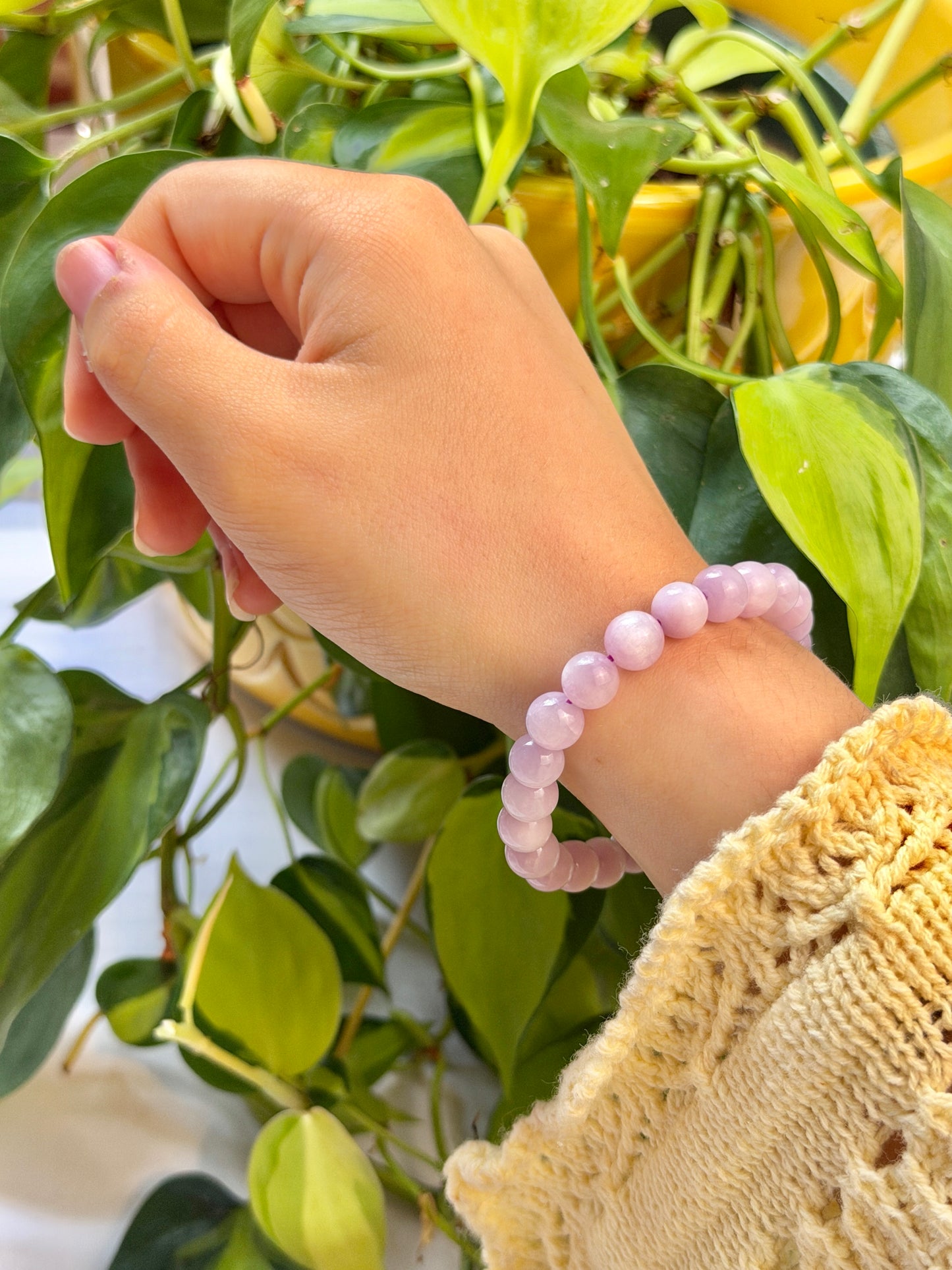 8MM Kunzite bracelet