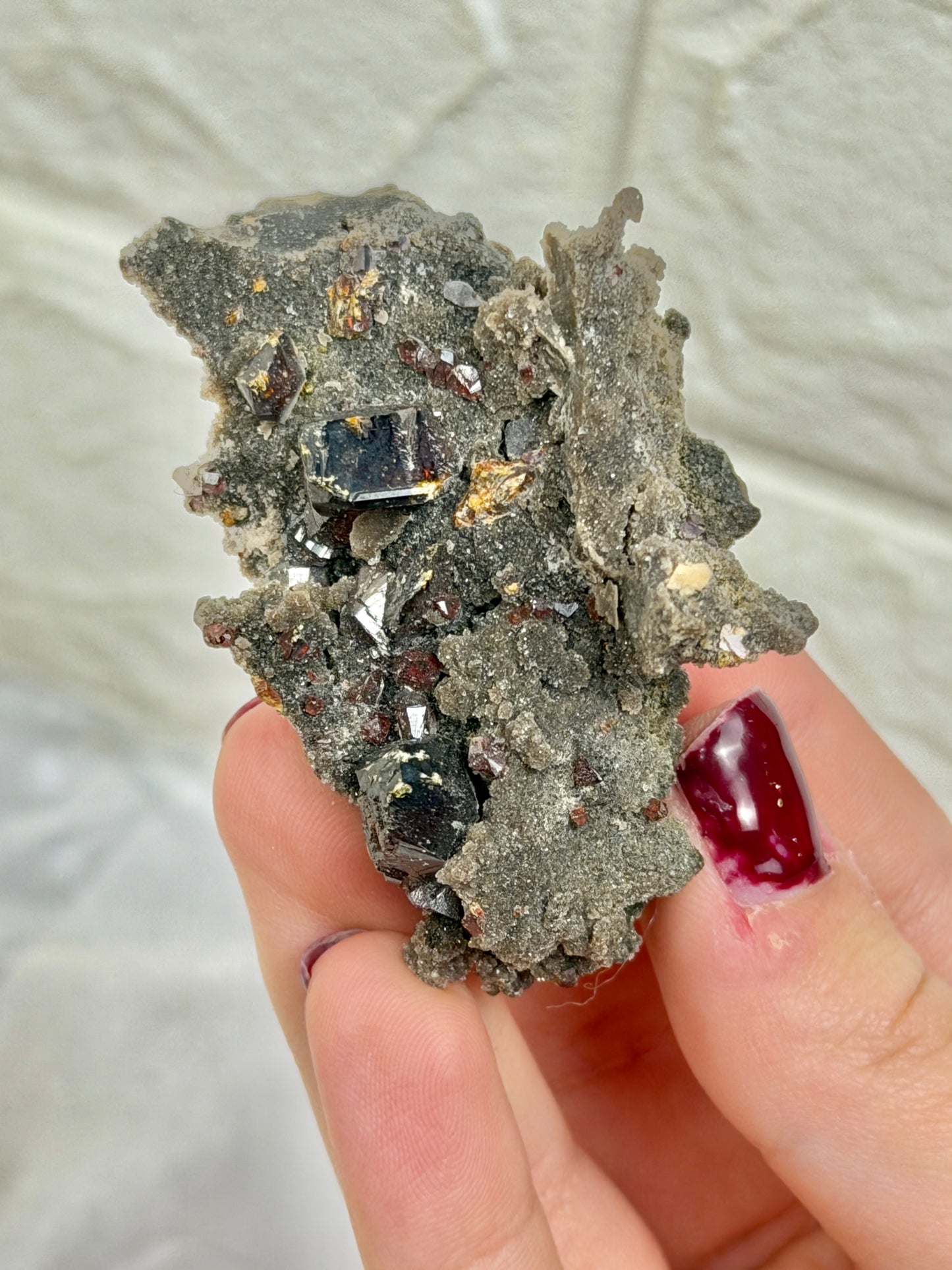 You pick! Sphalerite x galena from Missouri
