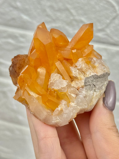 You pick! Tangerine quartz from Brazil