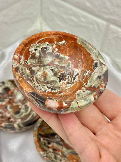 1 money agate small bowl