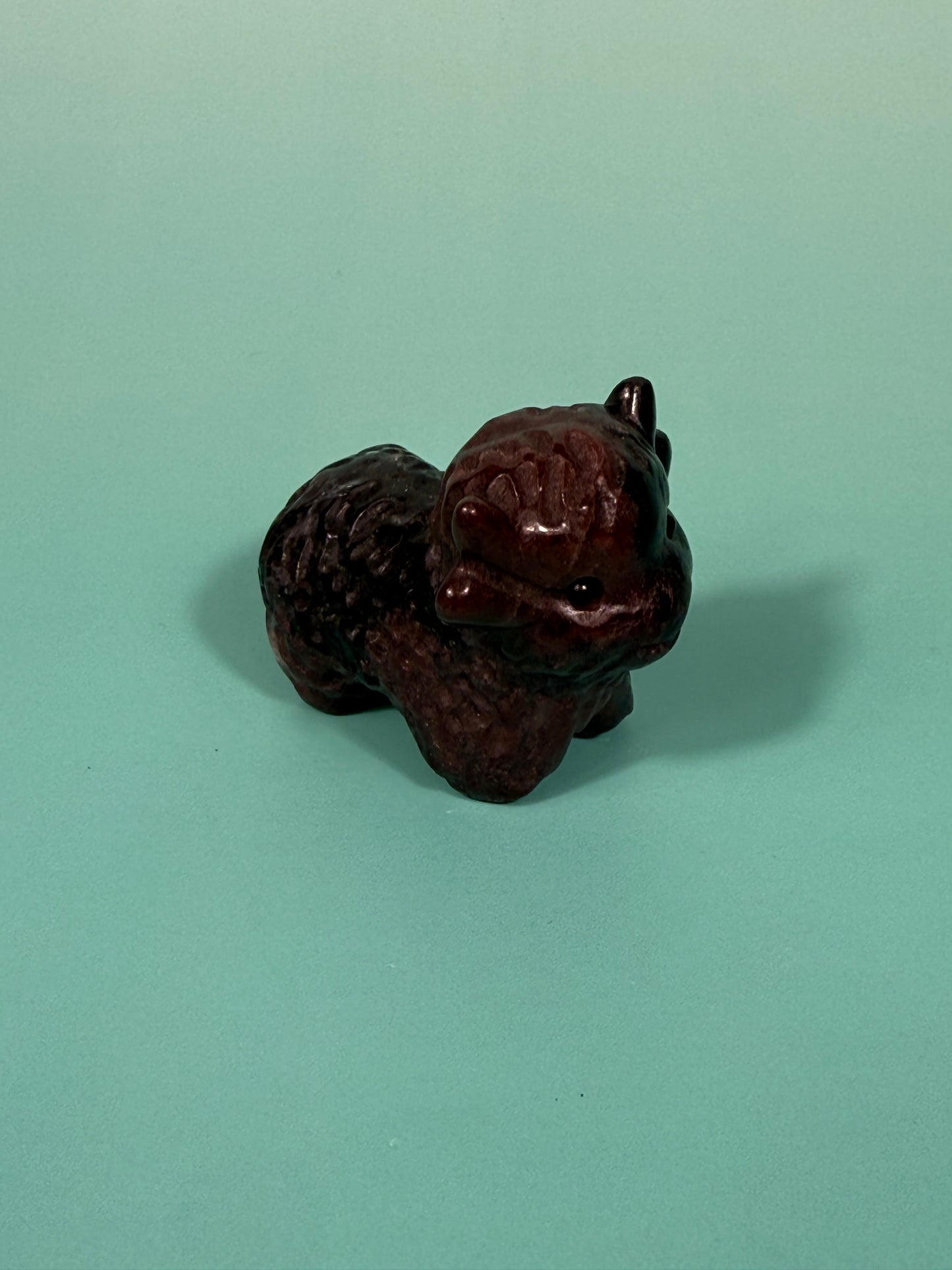 Firework stone highland cow