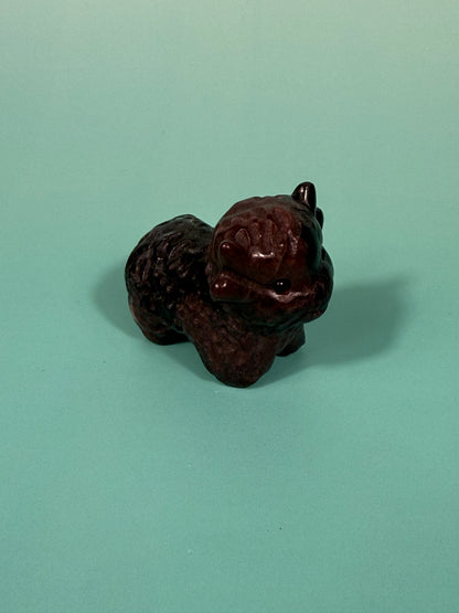 Firework stone highland cow