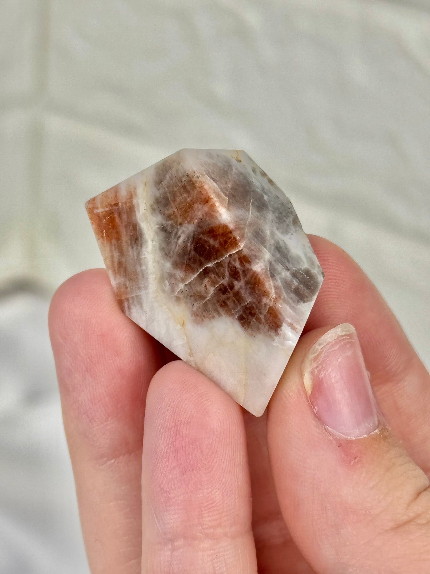 You pick! Sunstone x moonstone Freeform’s from Tanzania