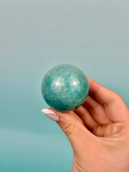 You pick! Beautiful amazonite spheres