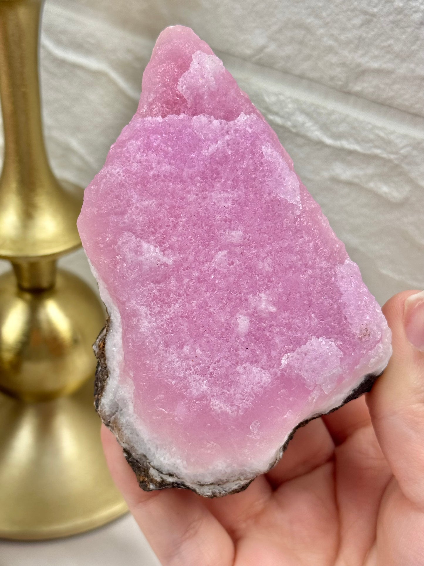 You pick! Stunning Raw Pink aragonite from Pakistan