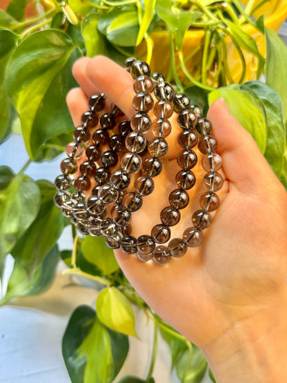 10MM Smoky Quartz bracelet