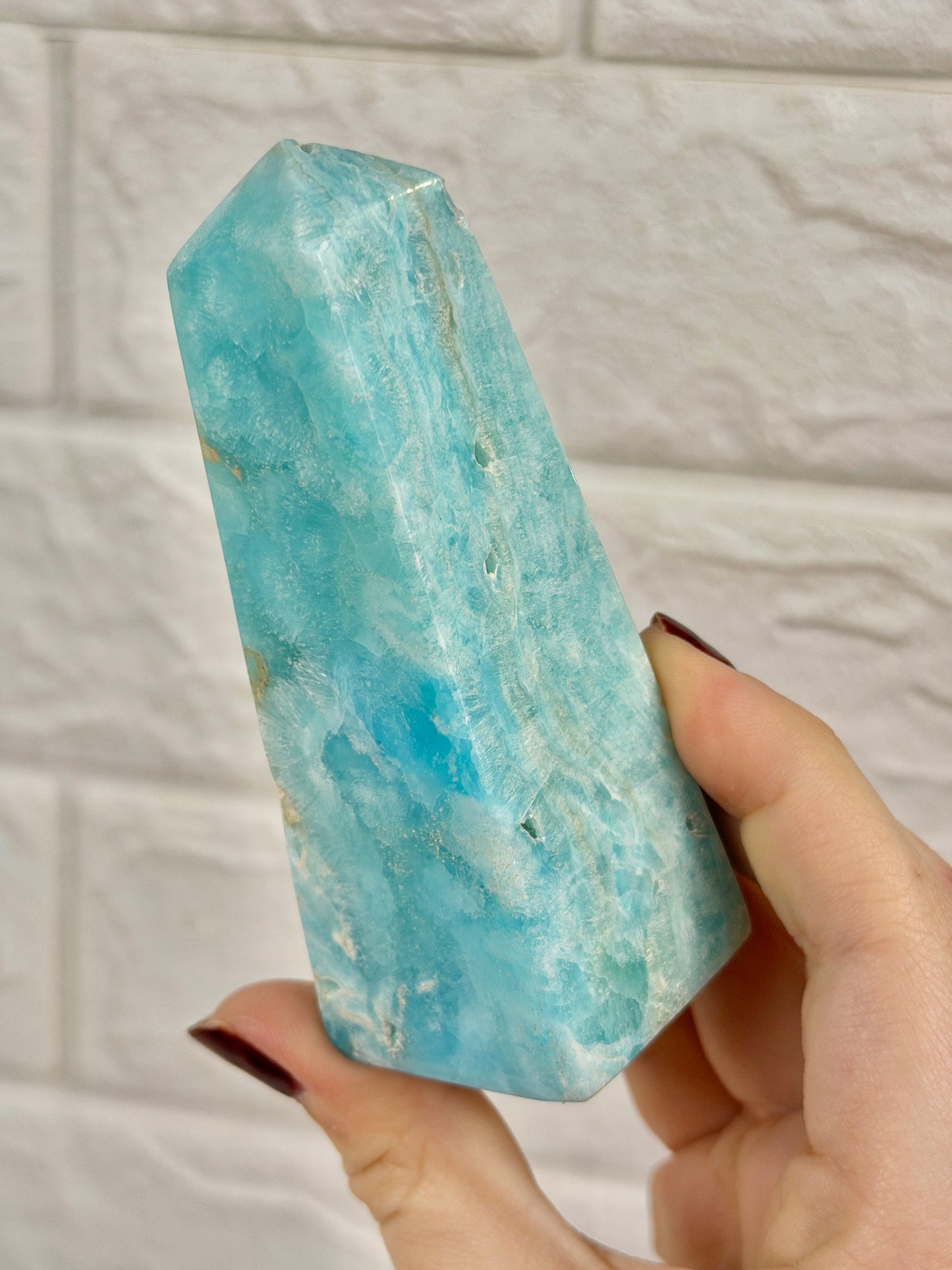 You pick! Gorgeous blue aragonite towers from Pakistan