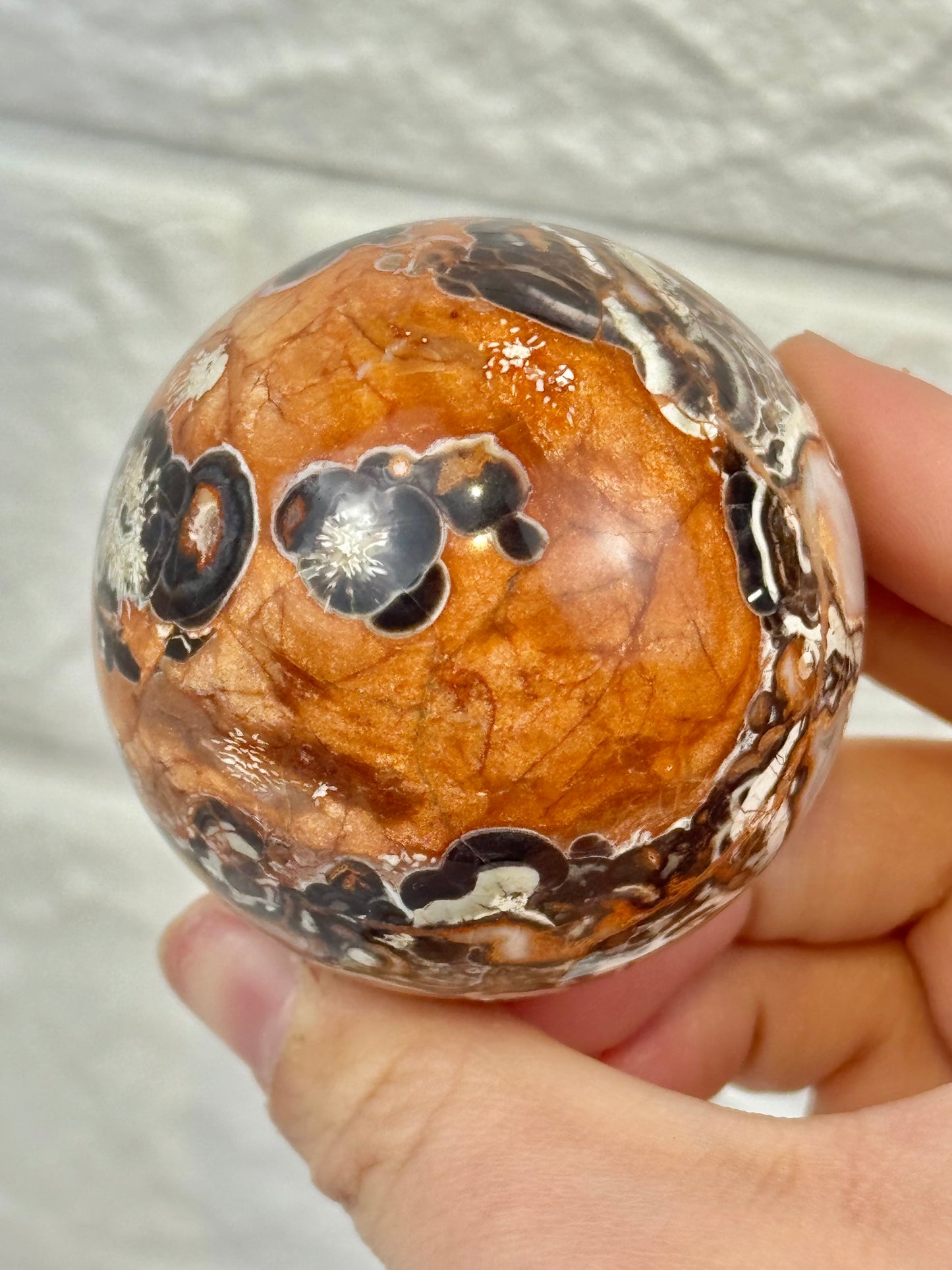 You pick! Money agate spheres from Indonesia