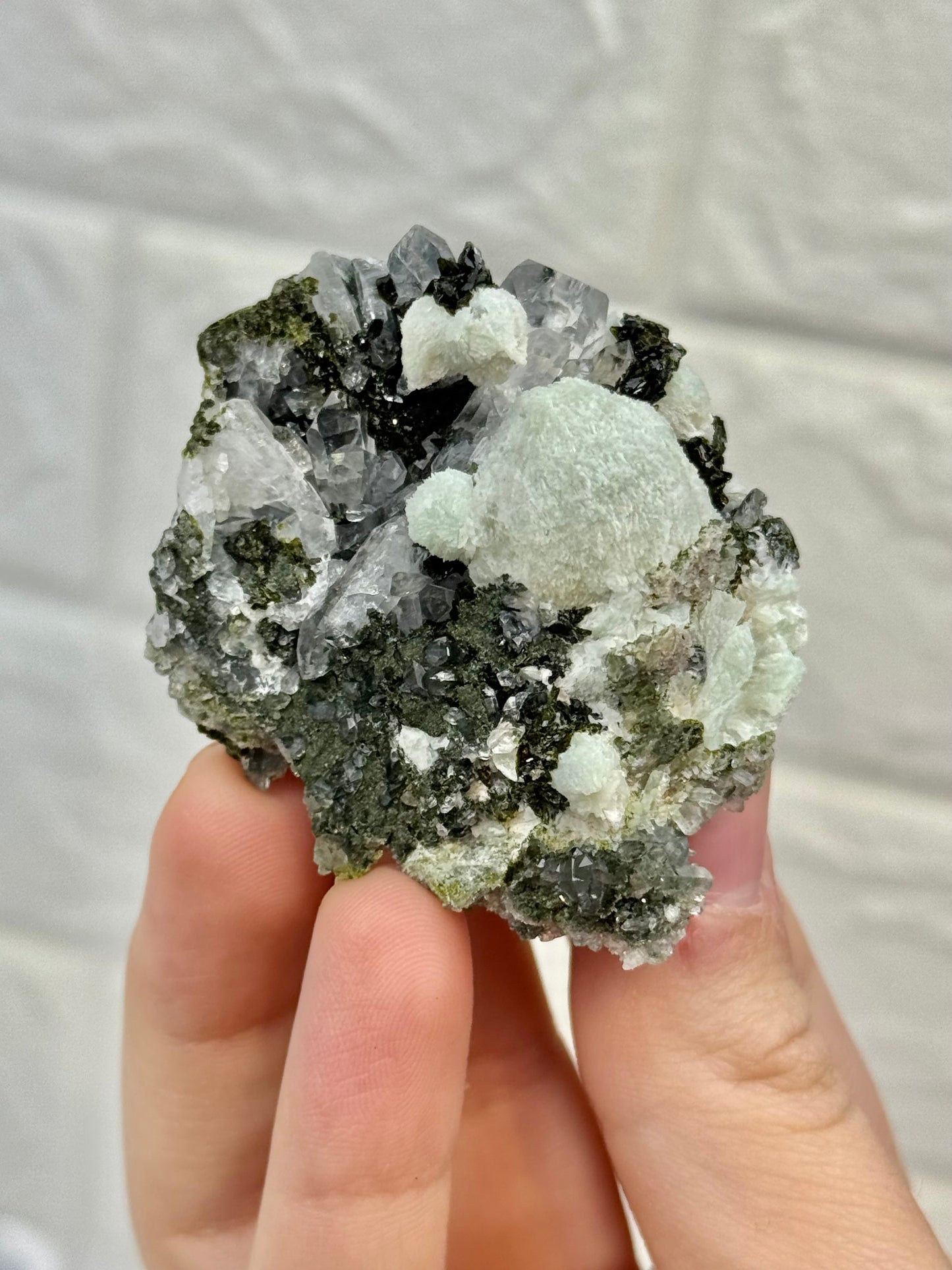 You pick! Prehnite, epidote, x quartz specimens from Sichuan Province, China