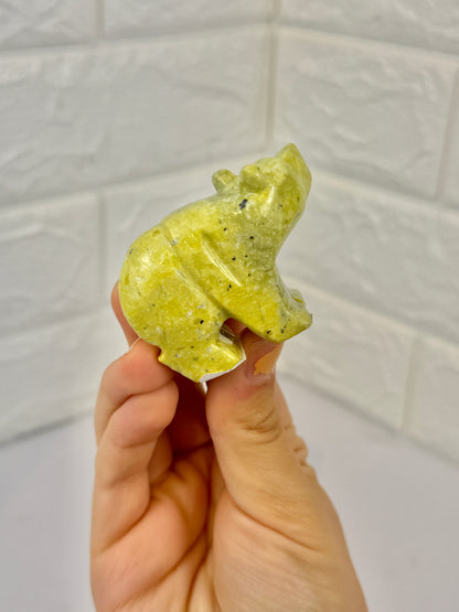 Adorable serpentine bear