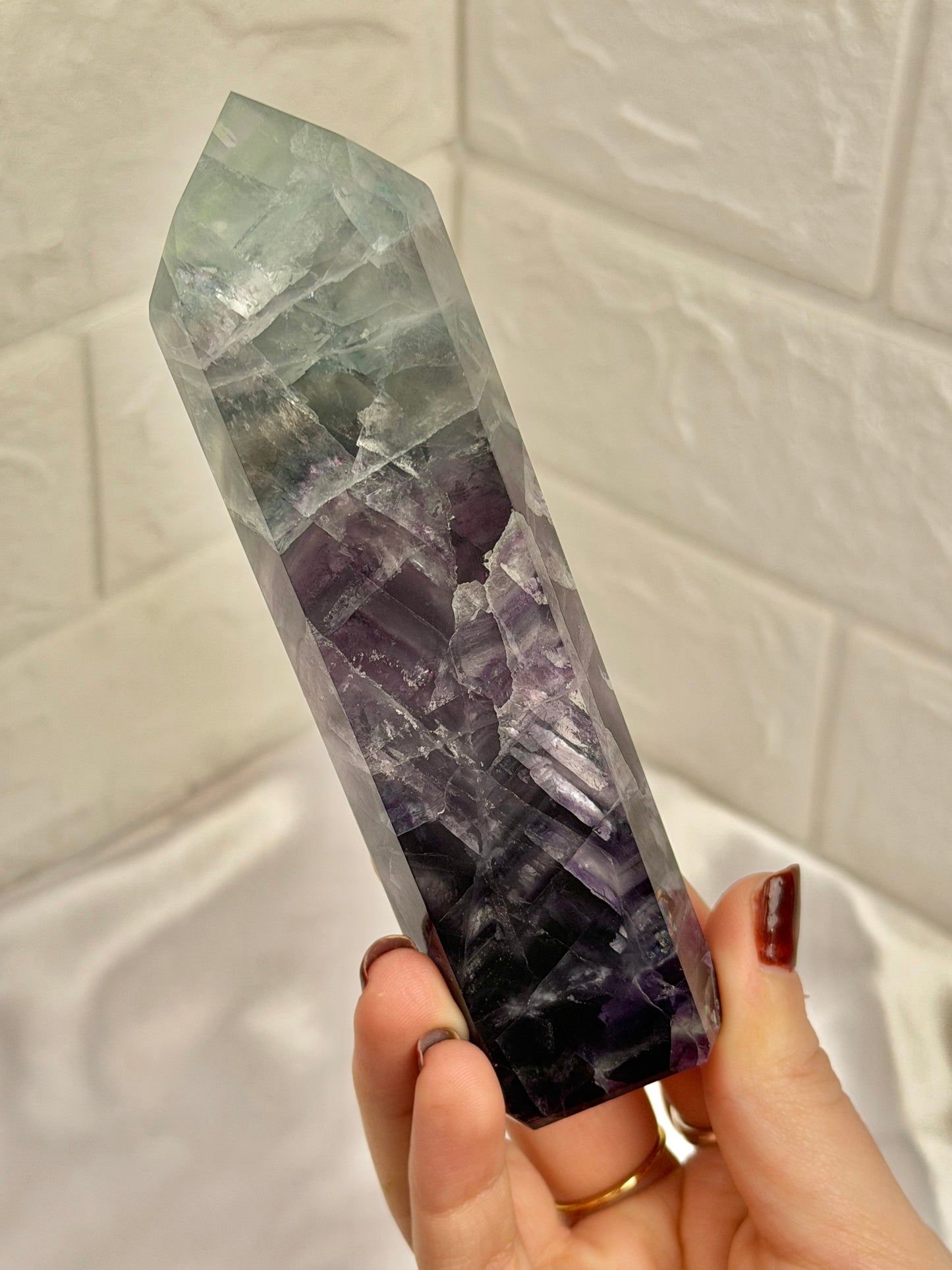 You pick! Stunning Purple x green fluorite towers from Mexico