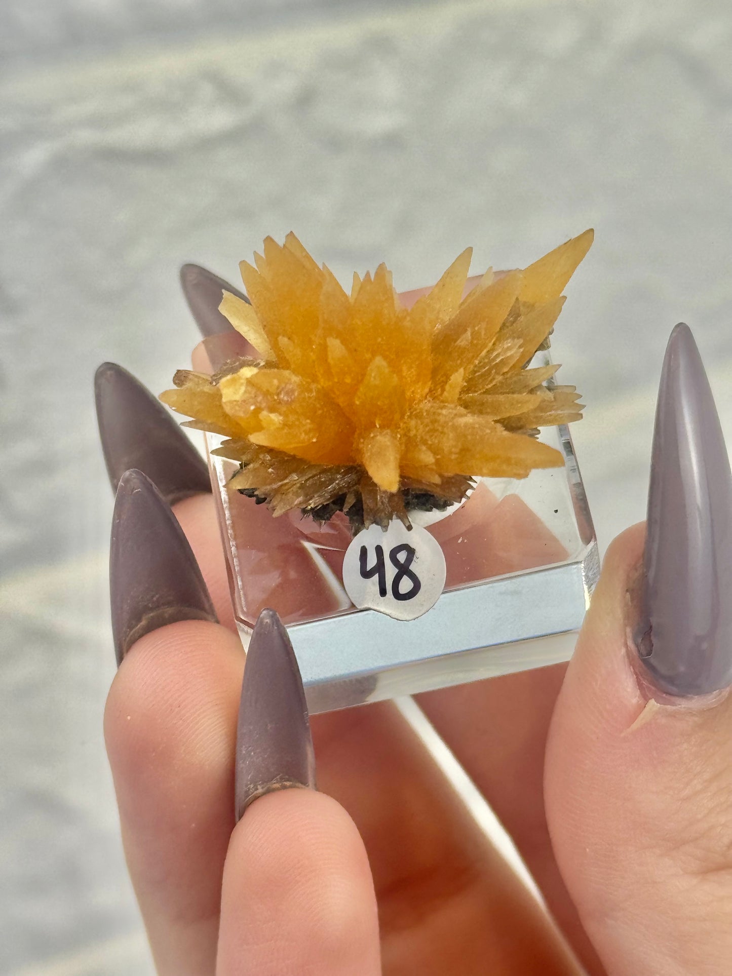 You pick! Incredible amber calcite specimens from Vietnam
