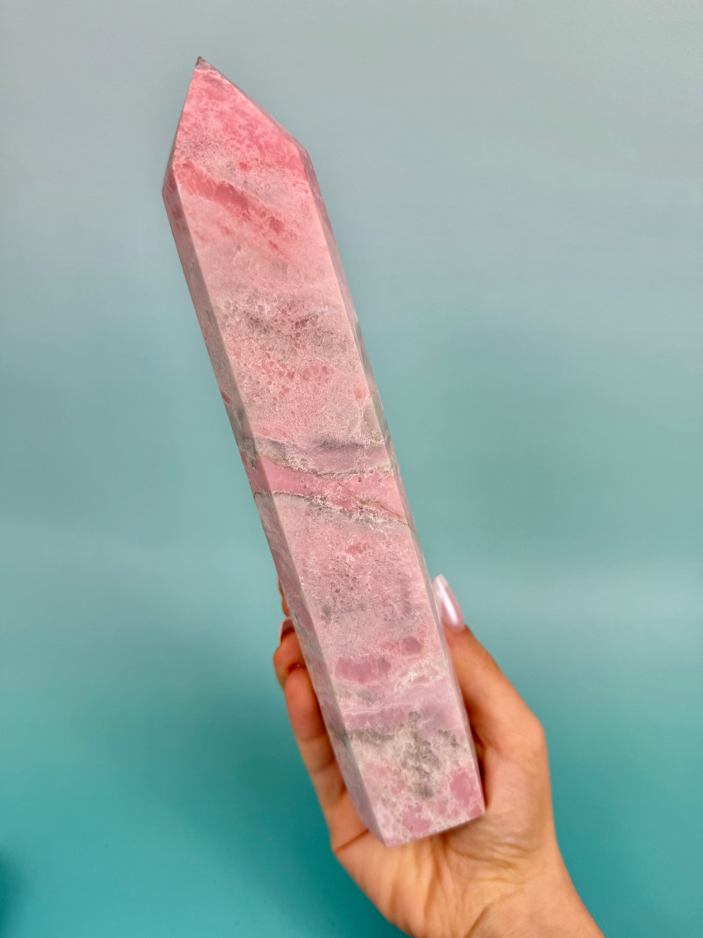 1 pretty pink opal tower