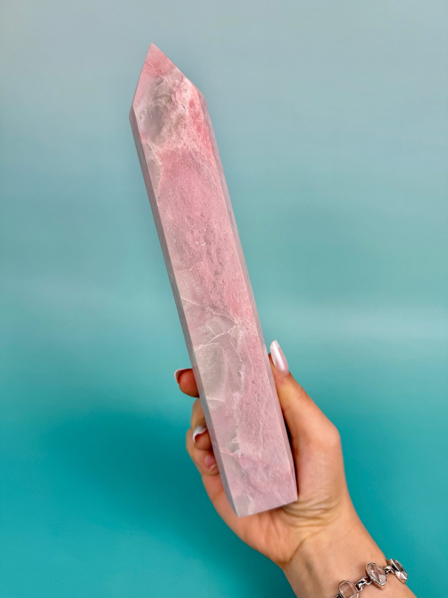 1 pretty pink opal tower