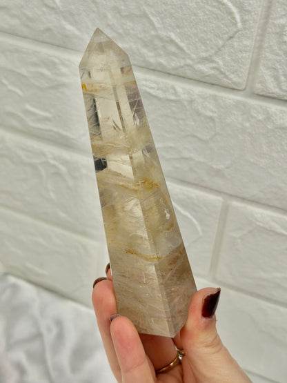 You pick! Smoky golden healer obelisks from Brazil