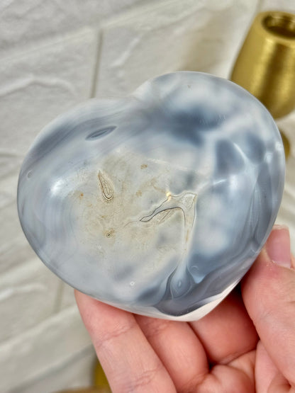 You pick! Orca agate hearts from Madagascar