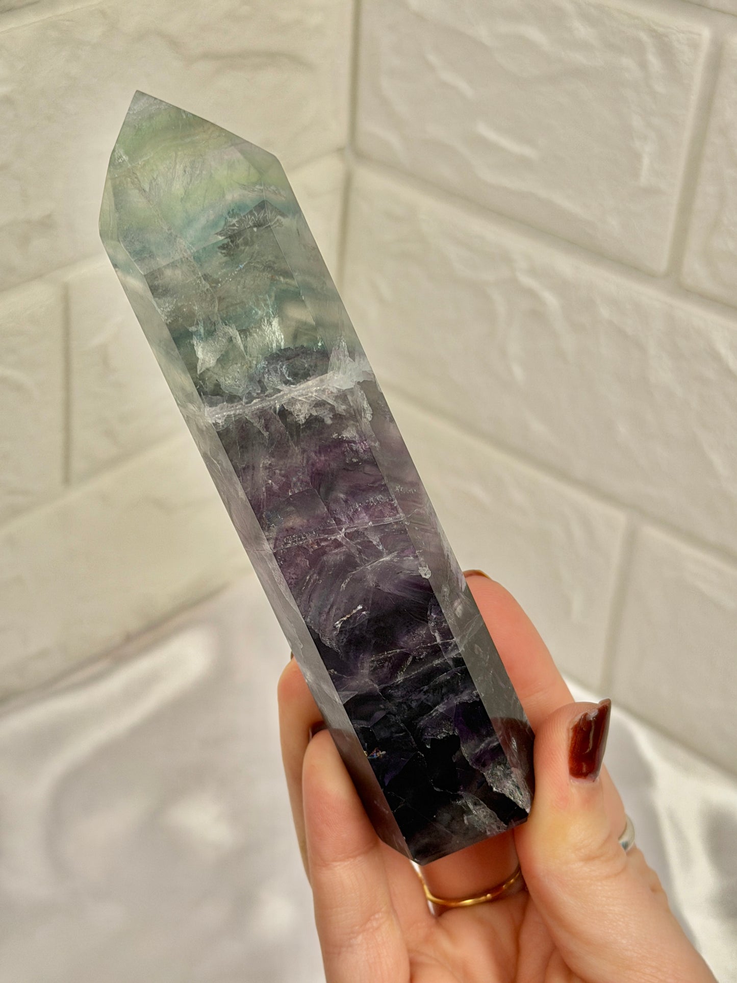 You pick! Stunning Purple x green fluorite towers from Mexico